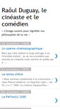 Mobile Screenshot of cineaste.raoulduguay.net
