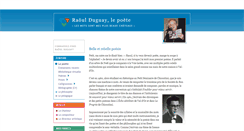 Desktop Screenshot of poete.raoulduguay.net
